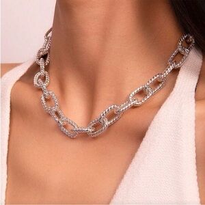Lumiere Fine Silver Chain Necklace